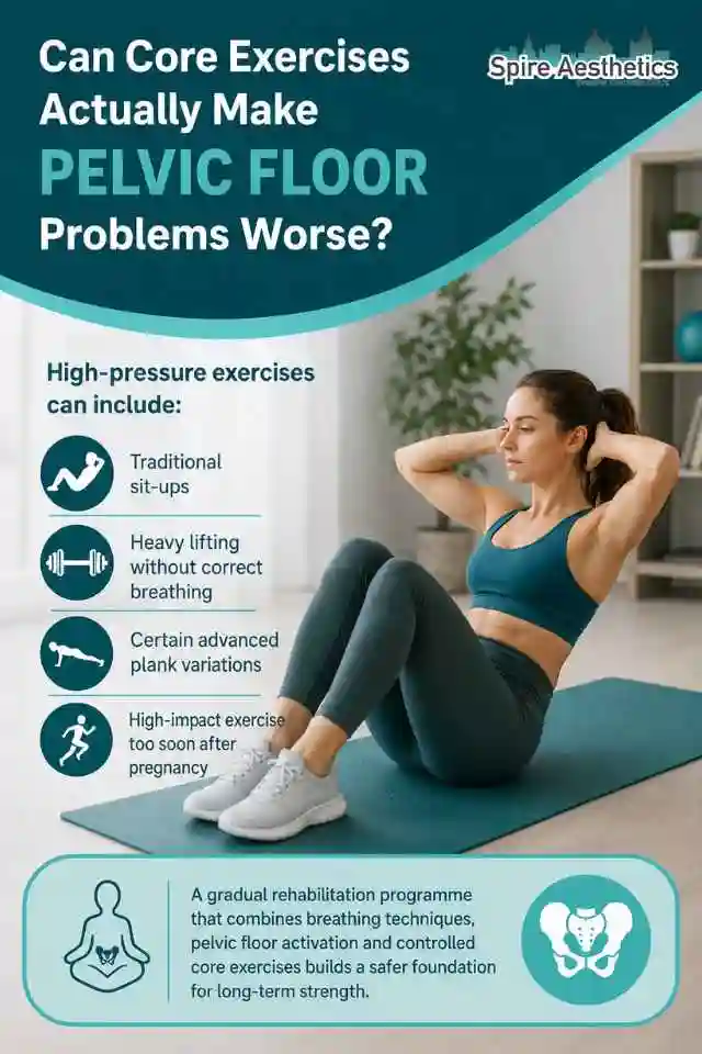 Can Strengthening Your Core Alone Actually Make Pelvic Floor Problems Worse Stansted?
